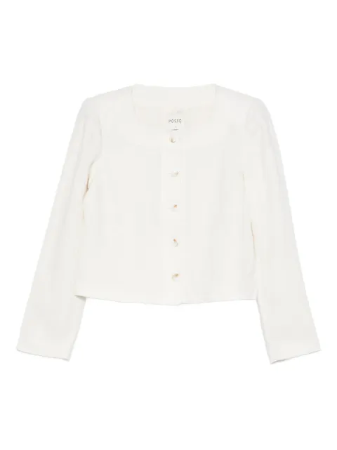 Posse Emma single breast jacket White PS1657CRM