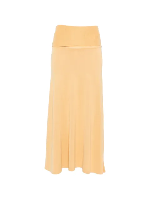 Aya Muse ribbed rylin skirt Neutrals AMR2641