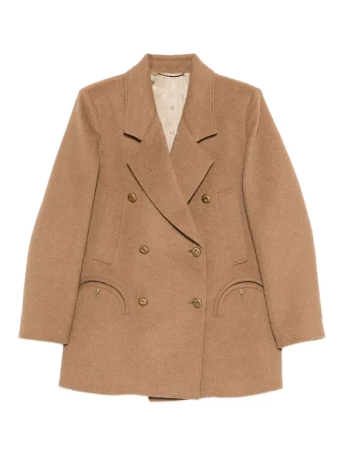 Blazé Milano double-breasted blazer Brown CTSLD01MYLESSE