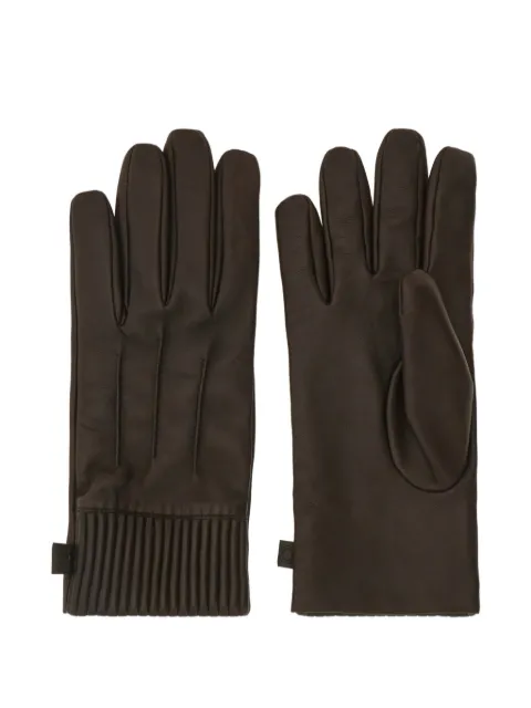 Ferragamo gloves in nappa Brown 791236