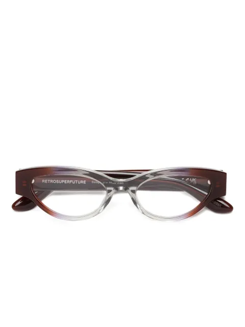 Retrosuperfuture Numero 147 cat-eye glasses Brown NUMERO147