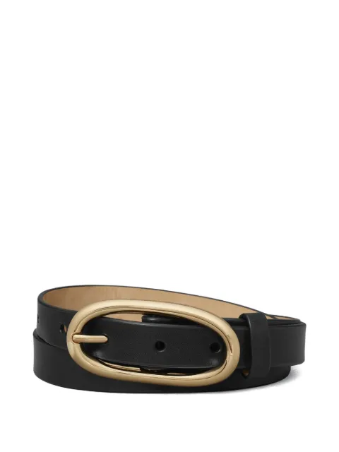 Tory Burch large pierced buckle belt Black 178060