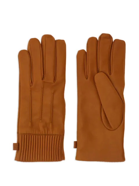 Ferragamo gloves in nappa Brown 791242