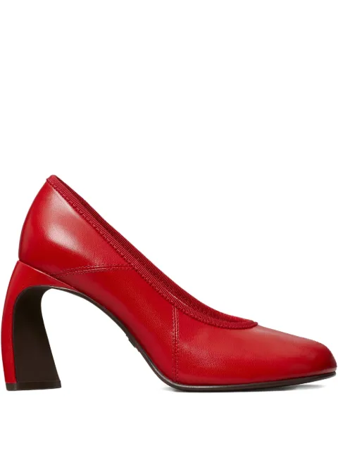 Tory Burch 90mm peep-toe pumps Red 178123
