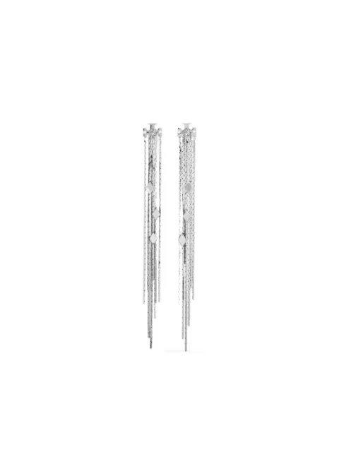 Tory Burch chain post-back earrings Silver 177266