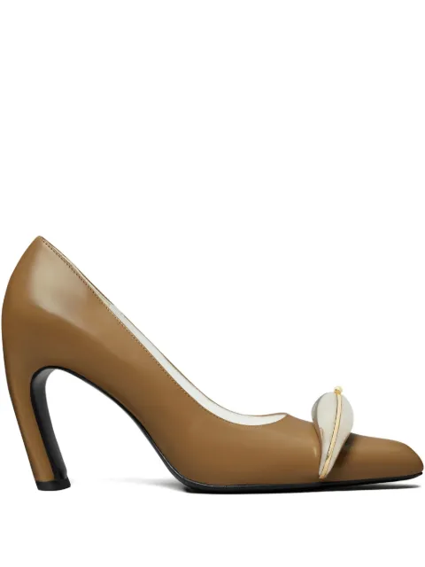 Tory Burch 90mm pierced pumps Brown 178955