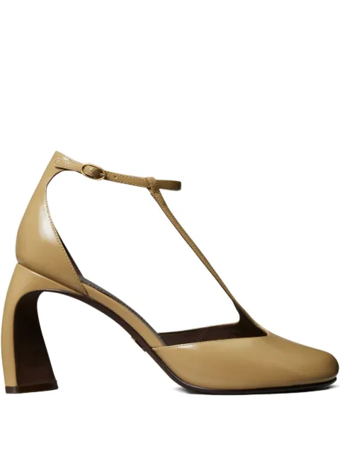 Tory Burch T-strap heeled pumps Brown 179064