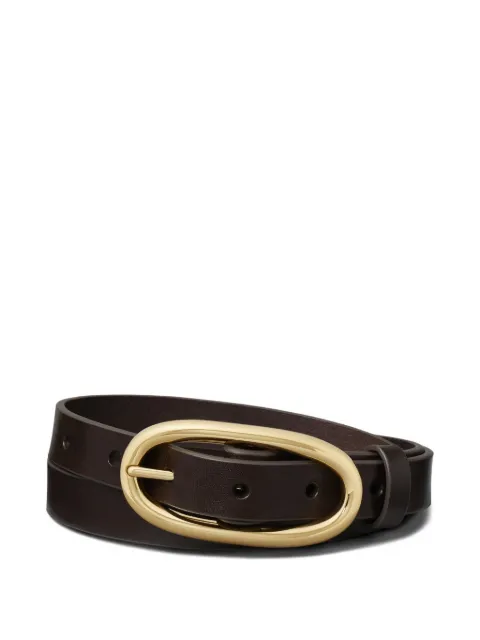 Tory Burch large pierced buckle belt Brown 178060
