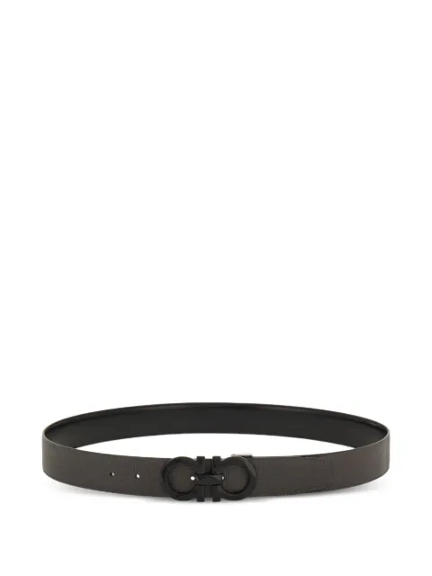 Ferragamo reversible Gancini belt Black 790409