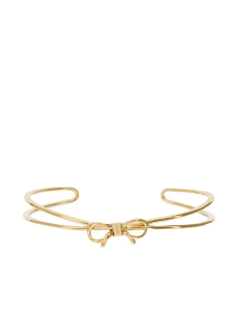 Ferragamo bangle with bow M/L Gold 791734