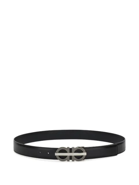 Ferragamo leather belt Black 788411