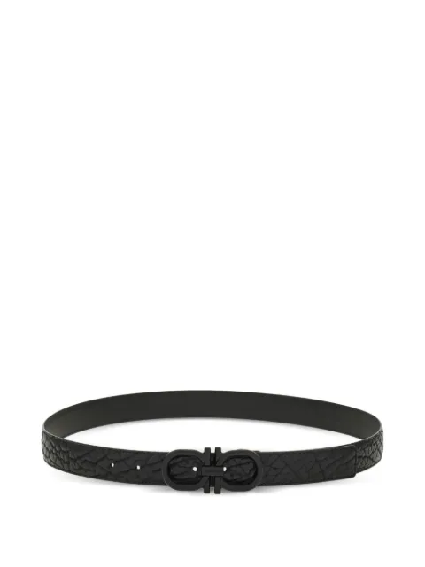 Ferragamo reversible Gancini belt Black 790946