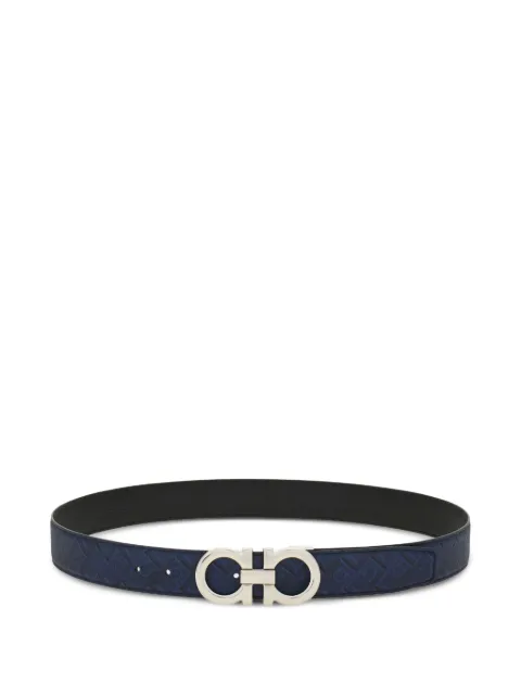 Ferragamo Gancini belt Blue 790394