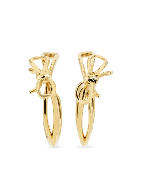Ferragamo earrings with bow Gold 791134
