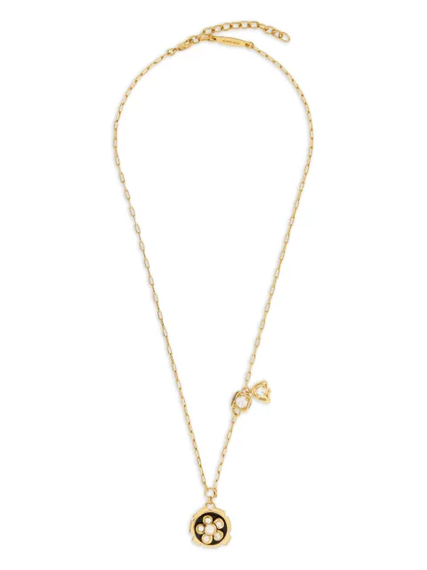 Ferragamo flower pendant necklace Gold 790710