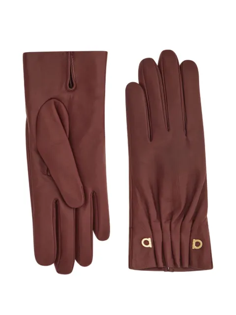 Ferragamo gloves in nappa Brown 791254