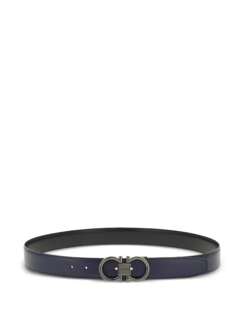 Ferragamo reversible Gancini buckle belt Blue 791937