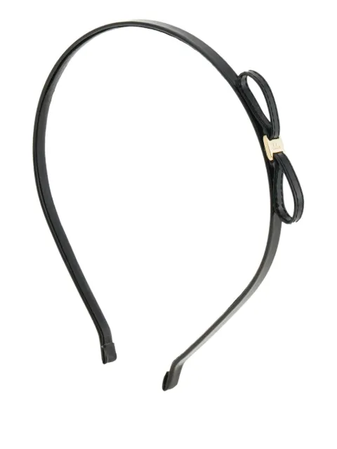 Ferragamo mini-bow headband Black 791471