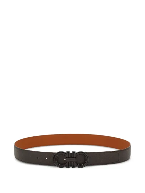 Ferragamo Gancini reversible belt Brown 790420