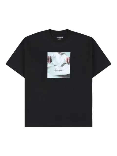 Pleasures Breakfast T-shirt Black P25F087