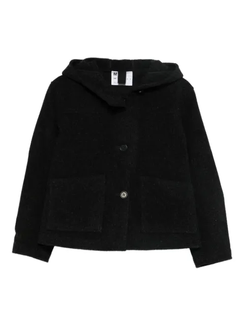 Mhl By Margaret Howell hooded jacket Black WHOU0511A25MMMCHR