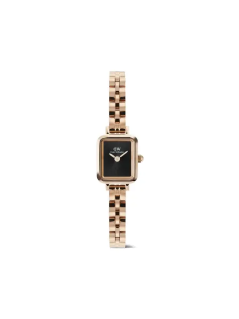 Daniel Wellington mini Quadro 15mm Black DW00100848