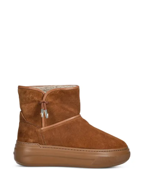 Furla platform trim boots Brown YK30NUABX4212