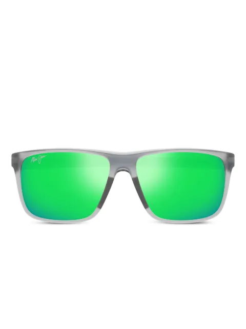 Maui Jim Lehopulu rectangle-frame sunglasses Grey MJ0598S