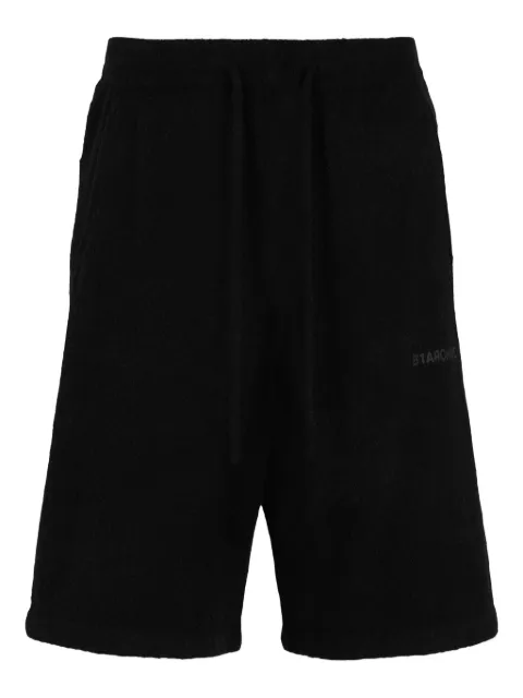 B1ARCHIVE logo-detailing bermuda shorts Black B1A1051