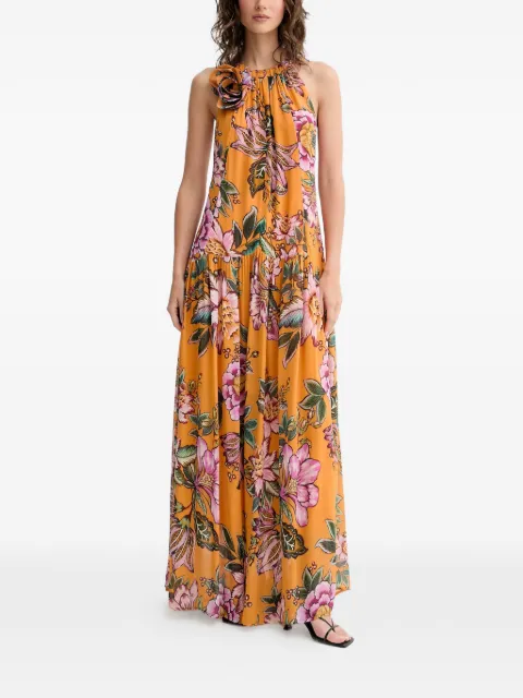 FARM Rio Wonderful Bouquet maxi dress Orange 336675
