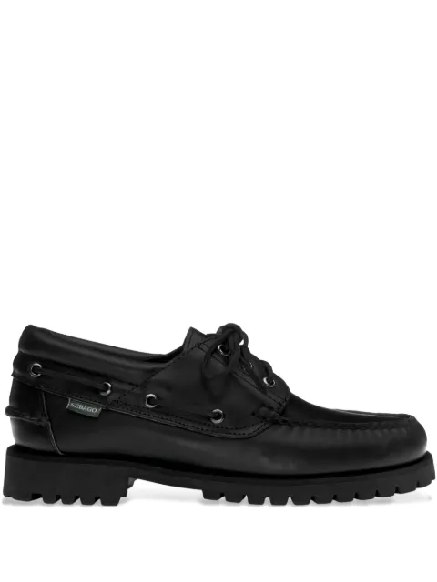 Sebago acadia waxy loafers Black 741271W