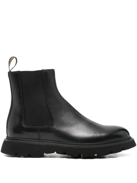 Doucal's 30mm elasticated lug-sole chelsea boots Black DU3088GOTNUF188NN00