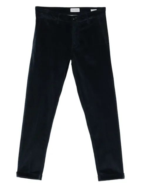 Re-Hash Mucha corduroy cuffed-hem chinos Blue P249LS4V041