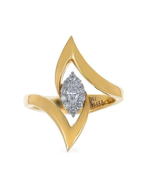 Yeprem 18K white and yellow gold Strada diamond ring Gold RI3287