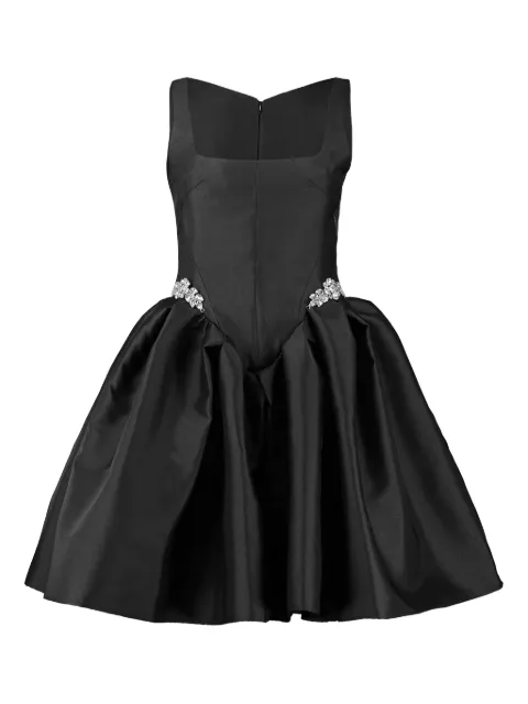 Marques'Almeida crystal-embellished mini dress Black AW25DR0543MKBK