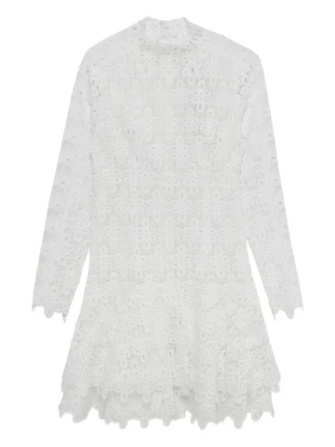 SIMKHAI Joy floral-lace dress White SI1025HWHT