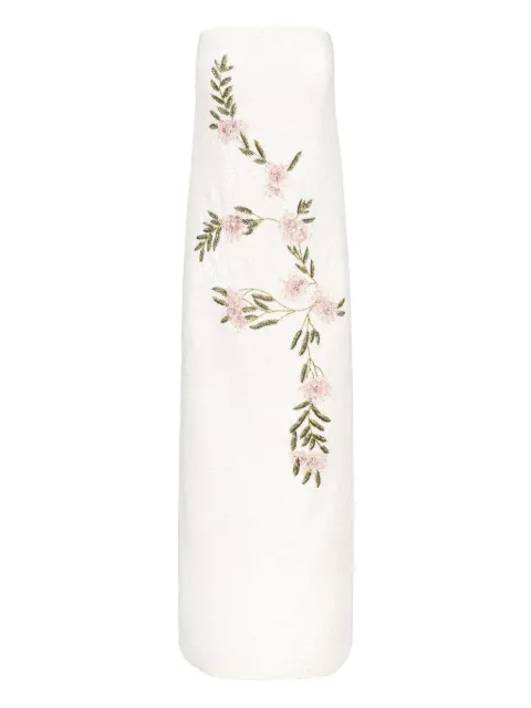 STAUD Casey floral-embroidered dress Neutrals R25R2220BSMGNL