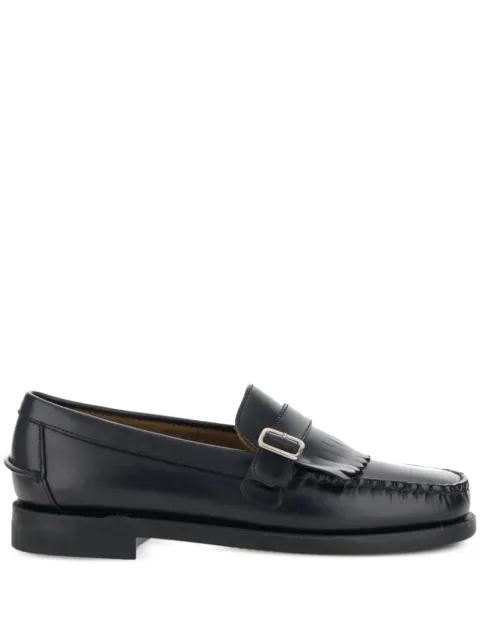 Sebago fringed buckled loafers Black 76117WW