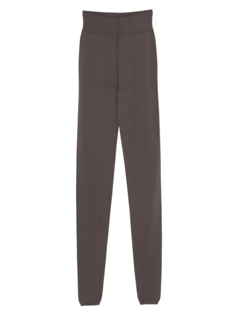 Rick Owens high-waisted trousers Brown RO02E4683M78