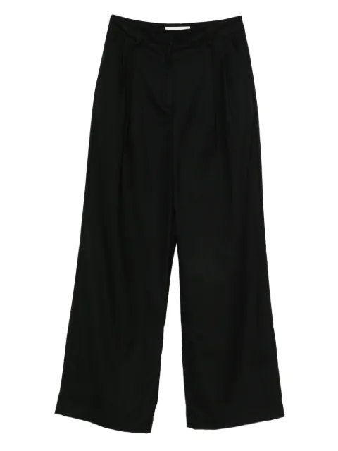 DUNST pleated trousers Black UDPA5D224BK