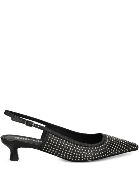 Bibi Lou 35mm studded slingback pumps Black 718Z10VK
