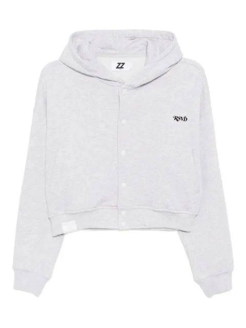 izzue button-up bomber jacket Grey IZXSWW00463Y