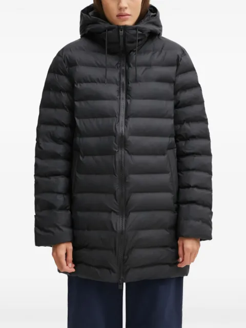 Rains Lohja W3T3 hooded padded jacket Black 15900