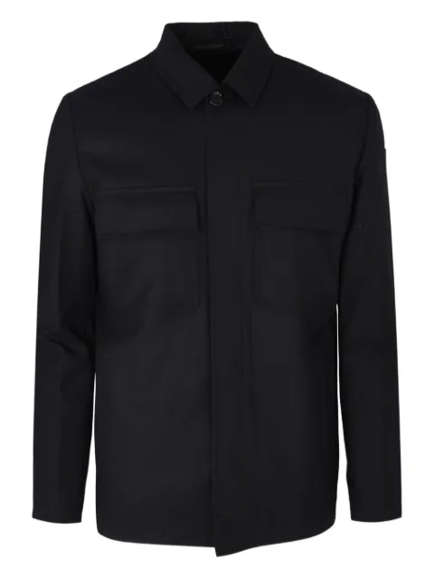 Lardini pocket shirt jacket Black AAANSELCN65402