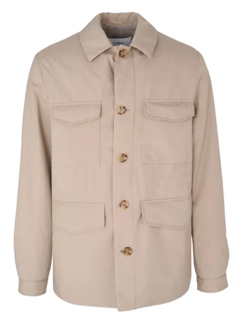 Lardini padded field jacket Neutrals AASHONAASP65601