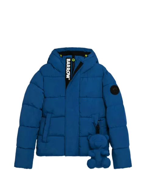 BARROW hooded padded jacket Blue F5BWUAPF014