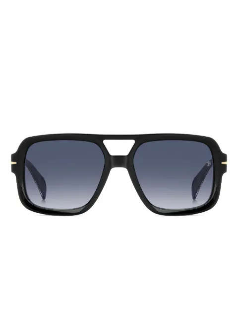 Eyewear by David Beckham geometric sunglasses Black DB7151S