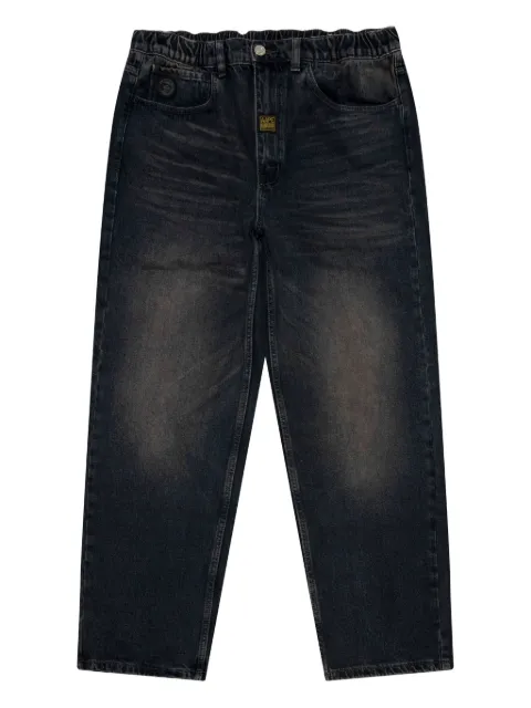 AAPE BY *A BATHING APE® logo-patch jeans Blue APTC643XXP