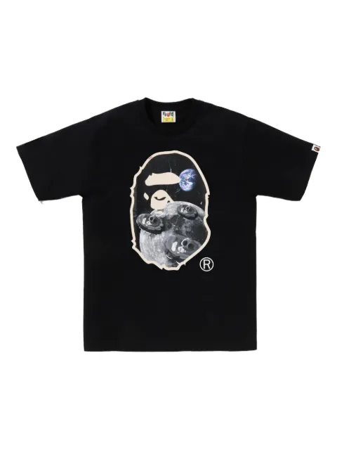 A BATHING APE® graphic T-shirt Black 001TEL701004F