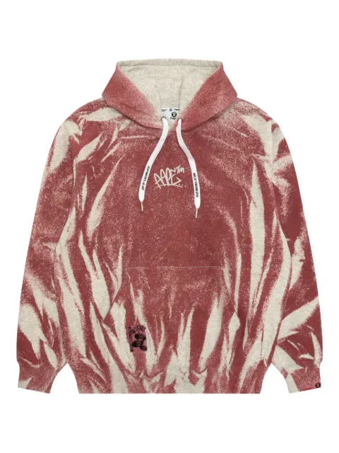 AAPE BY *A BATHING APE® graphic hoodie Red ASWC388XXP